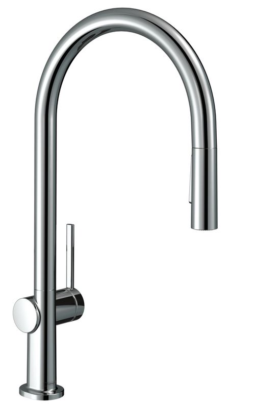 Hansgrohe-HG-Talis-M54-Einhebel-Kuechenmischer-210-Eco-Ausziehbrause-2jet-Chrom-72842000 gallery number 1